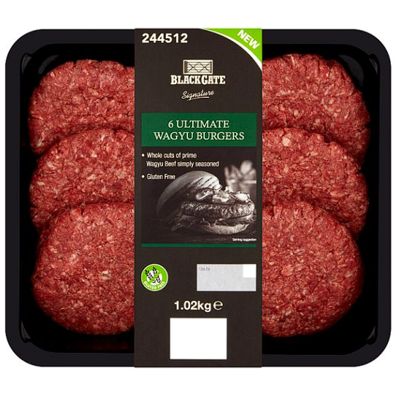 6 Ultimate Wagyu Burgers 1kg