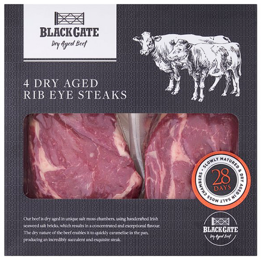Beef Rib Eye Steaks (4 x 220g)