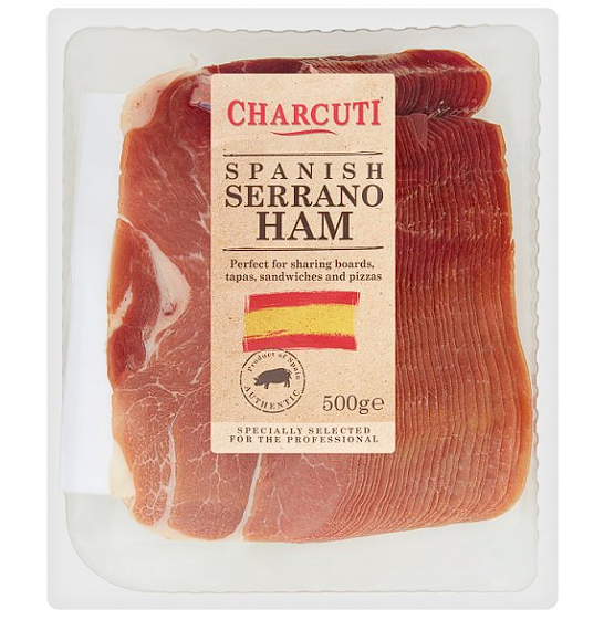 Spanish Serrano Ham 500g