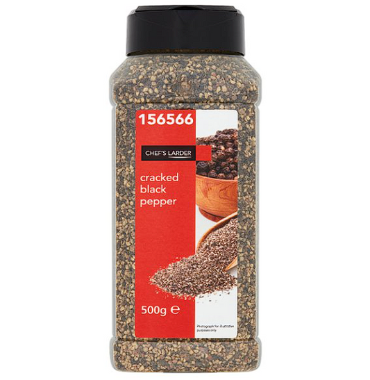 Cracked Black Pepper 500g