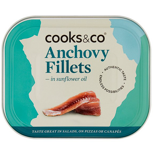 Anchovy Fillets in Sunflower Oil 365g