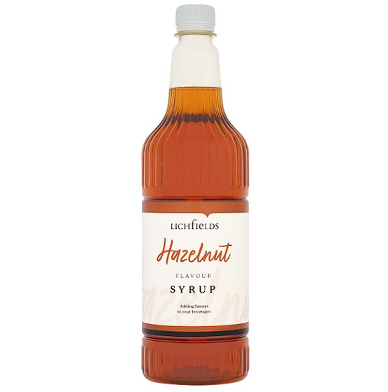 Hazelnut Flavour Syrup 1 Litre