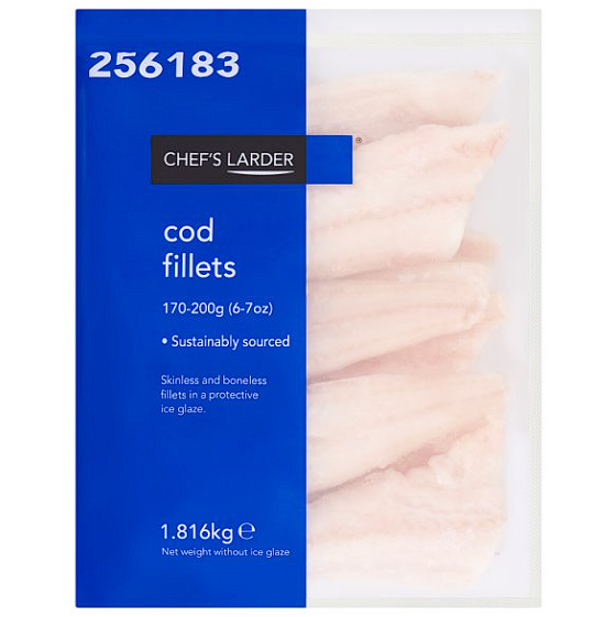 Cod Fillets 1.8kg