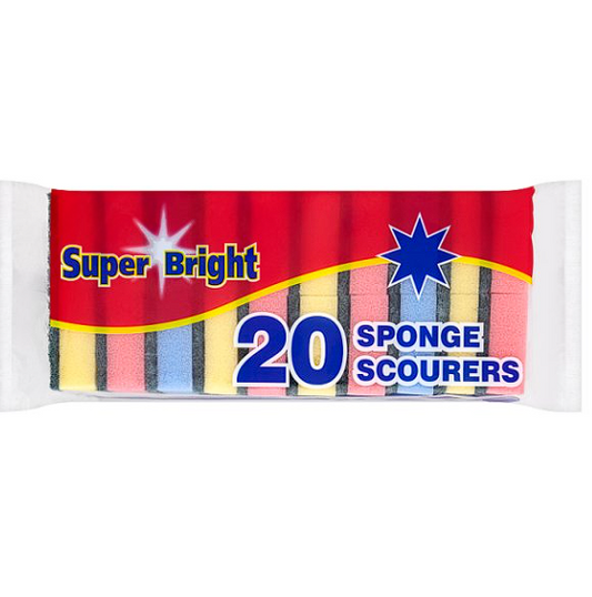 20 Sponge Scourers