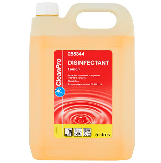 2 X Disinfectant Lemon 5 Litres