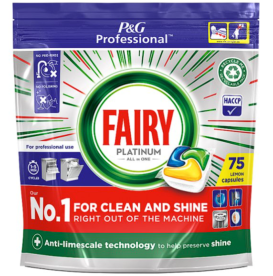 Fairy Professional Platinum Dishwasher Tablets