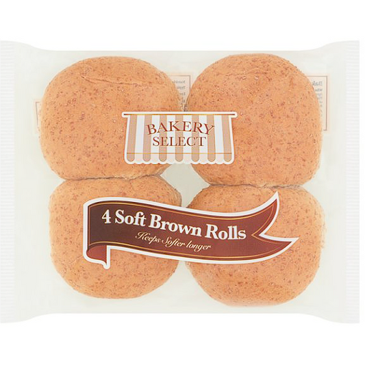 4 Soft Brown Rolls