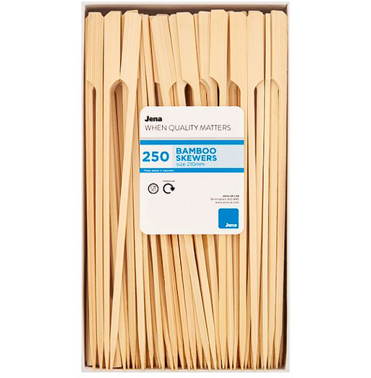 250 Gun End Bamboo Skewers