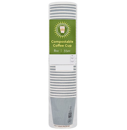 35 Compostable Coffee Cup 8oz