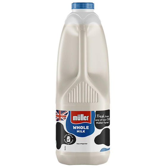 Whole milk 2L