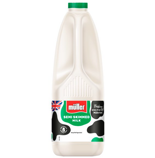 Semi-Skimmed Milk 2L