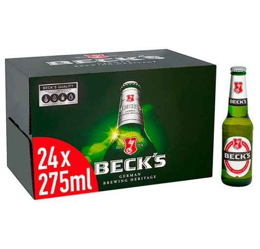 24 x Becks 275ml
