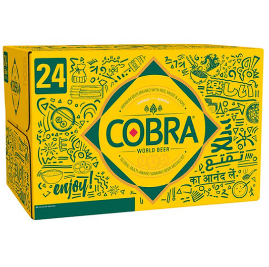 24 x Cobra 330ml