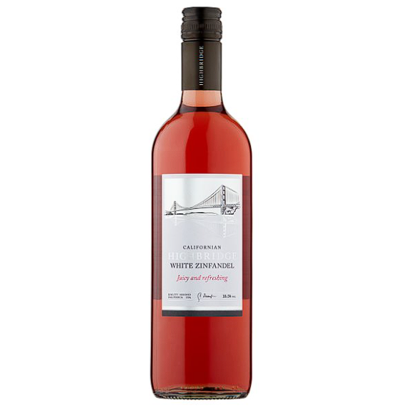 6 X Highbridge Californian White Zinfandel 75cl