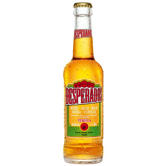 24 X Desperados Tequila Lager Beer 330ml Bottle