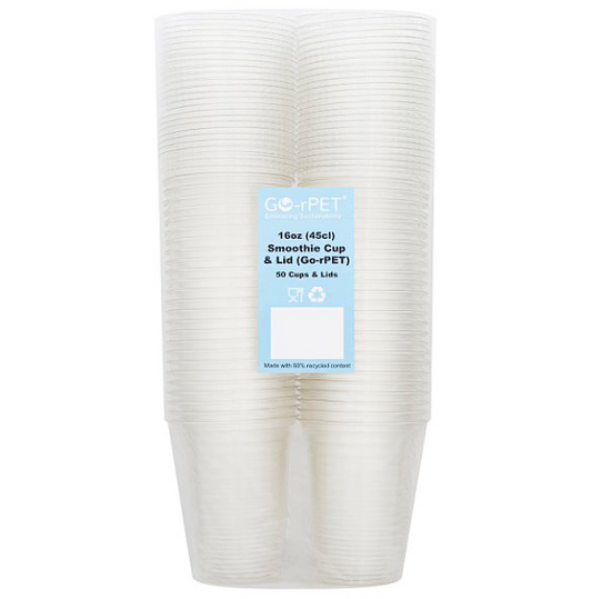 500 Clear Smoothie Cup & Lid